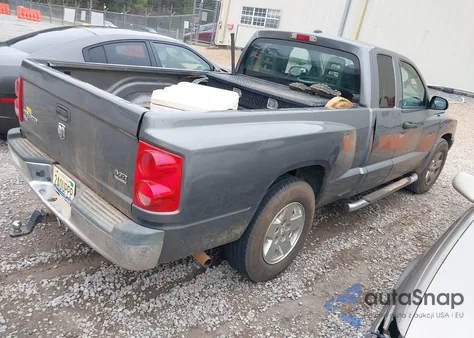 2005 Dodge Dakota Slt из США, поврежденный, VIN 1D7HE42N95S235440